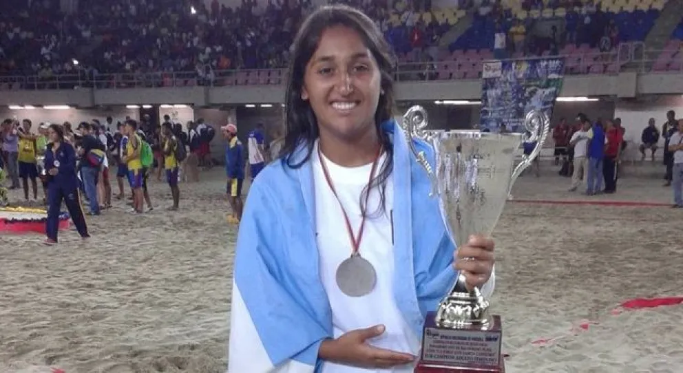 Yamila Uichaques, la arquera del momento