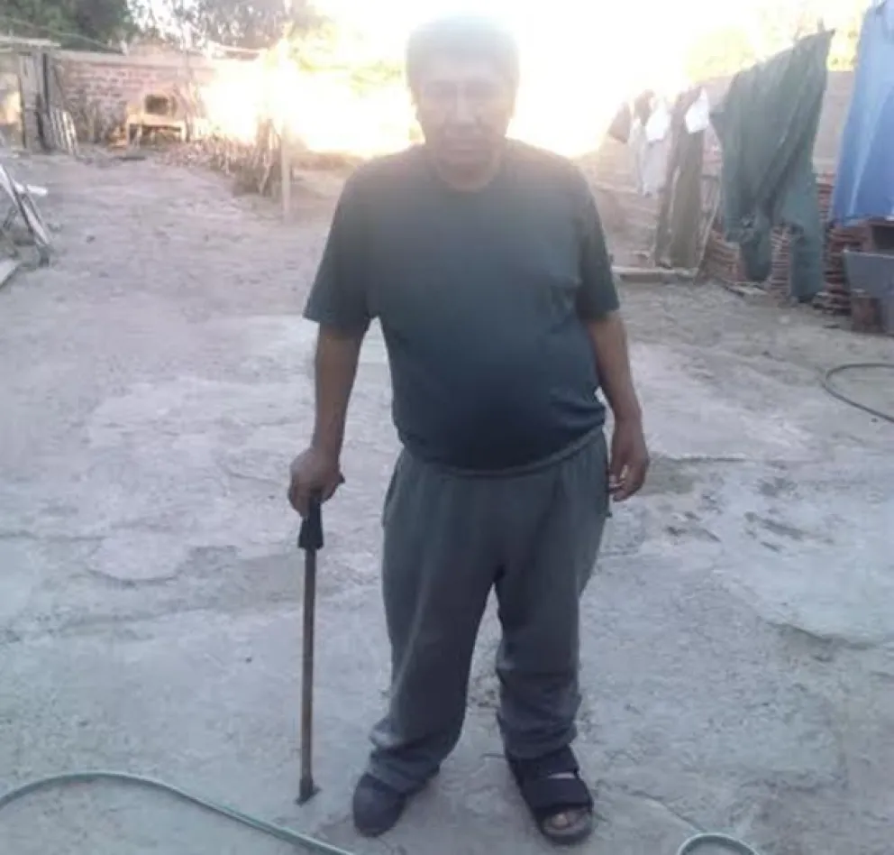 Buscan intensamente a un hombre de 54 años