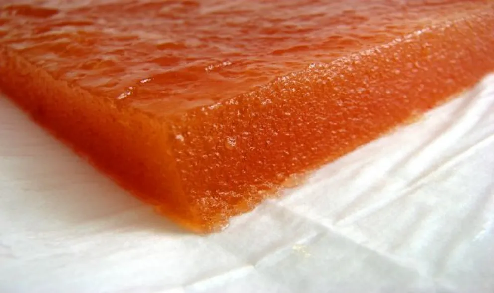 Dulce de membrillo en pan