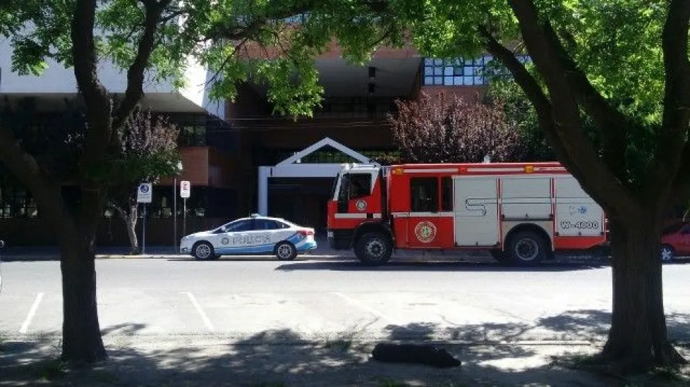 Amenaza de bomba en el Poder Judicial