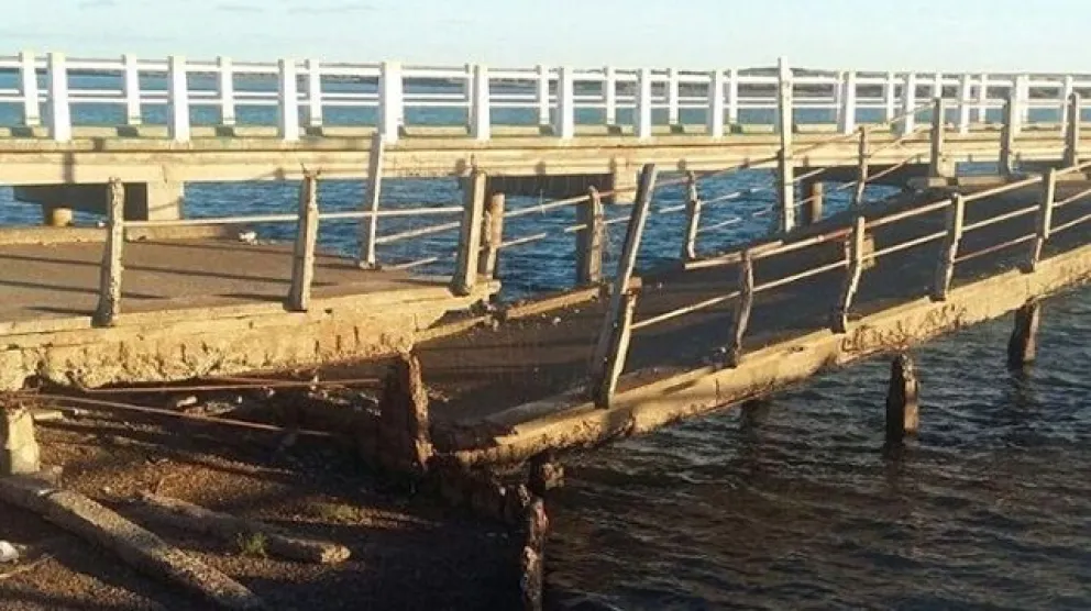 Se derrumbó el puente de San Blas