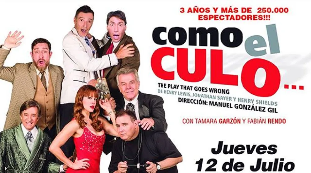Se presenta la obra “Como el culo”