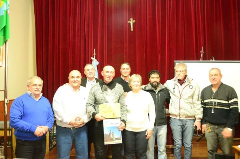 El HCD hizo un reconocimiento a Gustavo Cirillo