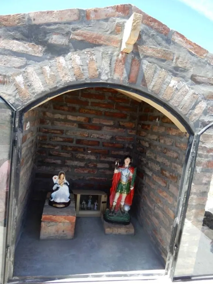 La santísima Virgen tiene su ermita en La Baliza