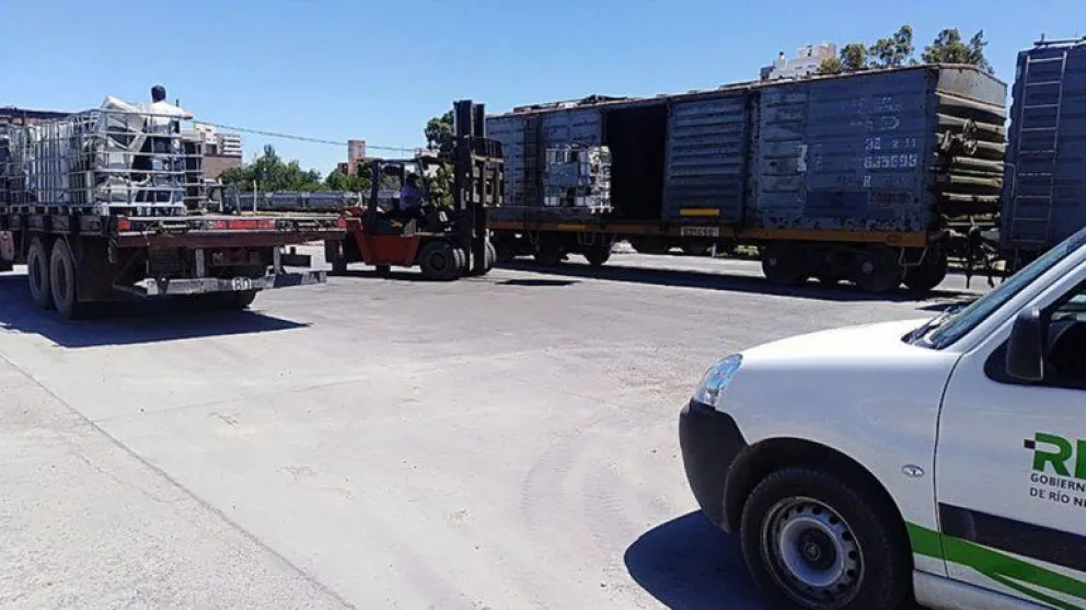 Prueba piloto, primer envío de basura "tecno"