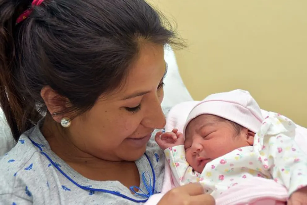 La primera bebé rionegrina nació en Viedma