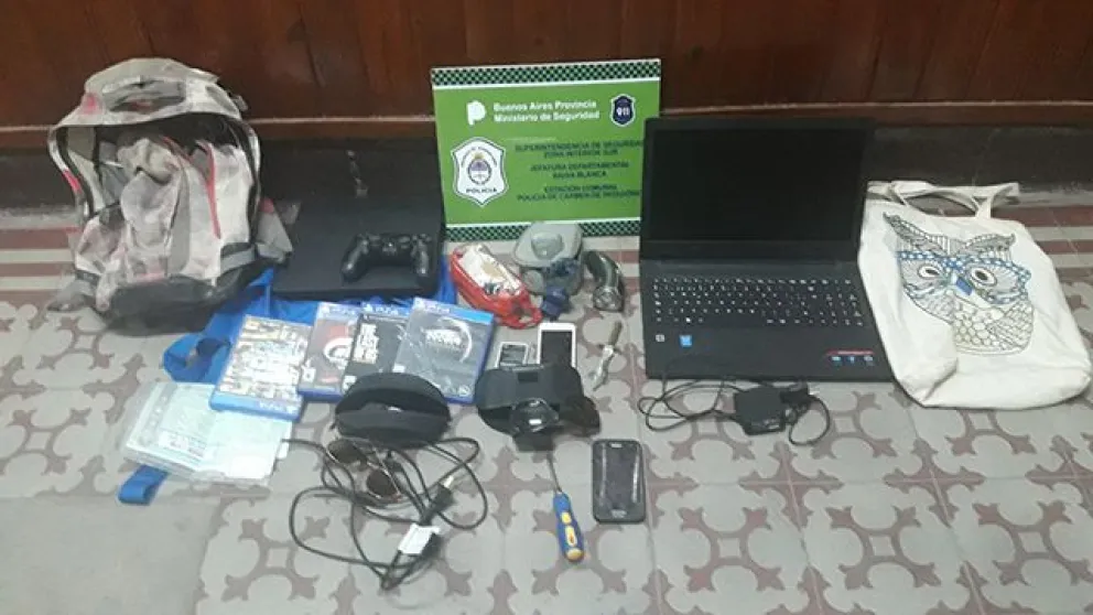 Le desvalijaron la casa, vendían los objetos por Facebook y fueron detenidos