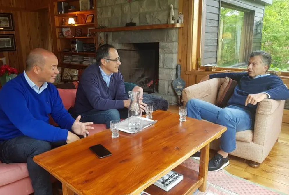 Wisky dice que es "contundente" el apoyo de Macri a su candidatura