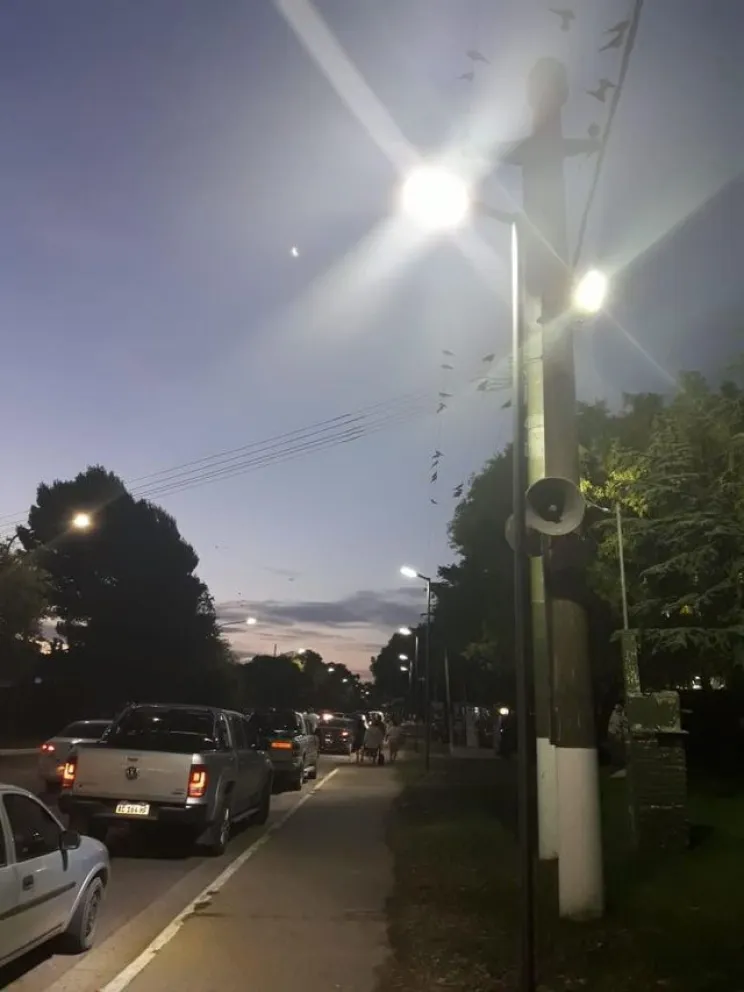 Reconversión a LED en El Cóndor