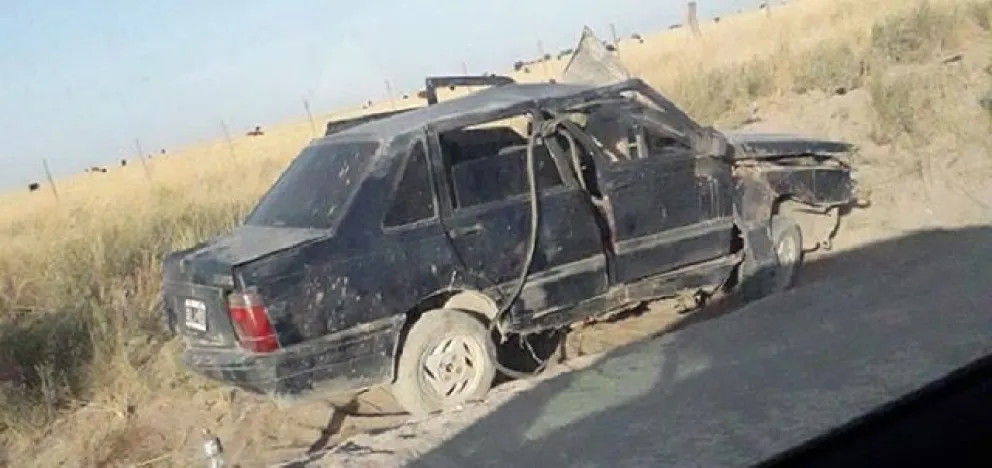 Brutal accidente camino a San Blas