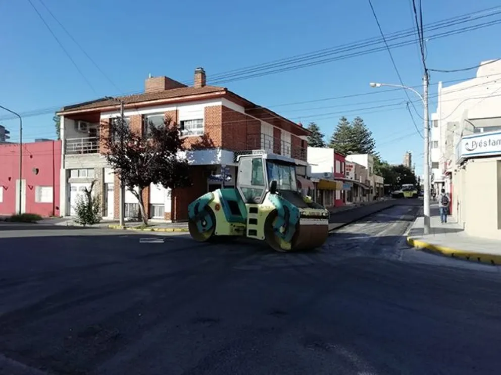 Tránsito interrumpido en Colón y Sarmiento
