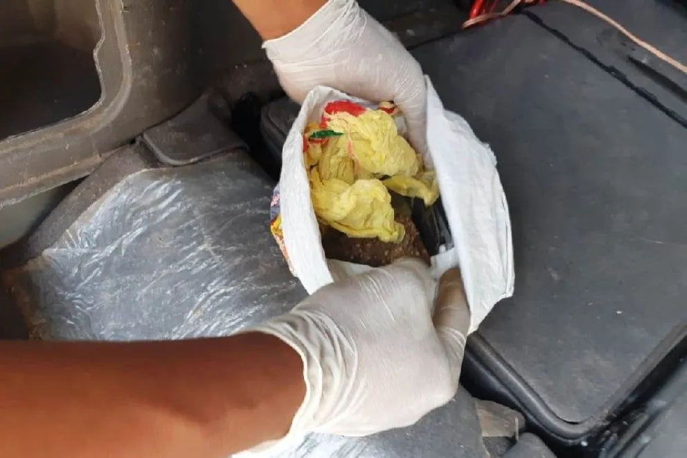 Secuestraron drogas en Sierra Grande