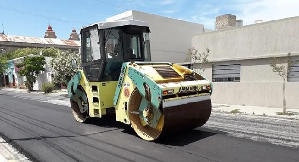 Siguen las obras de asfalto