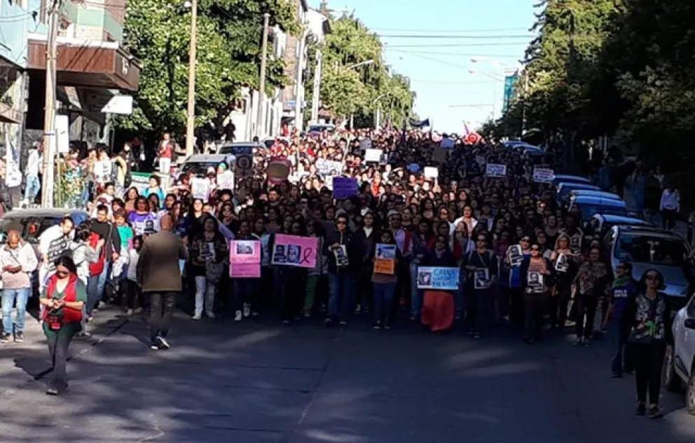 Importante marcha por Valeria Coppa