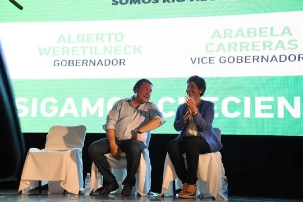 Se confirmó oficialmente la candidatura de Weretilneck