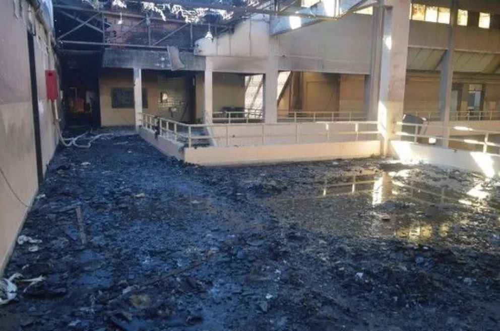 Identificaron a los presuntos autores del incendio en el colegio