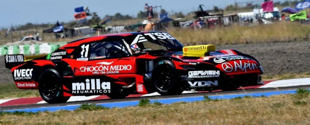 Urcera, pole provisional y récord del circuito