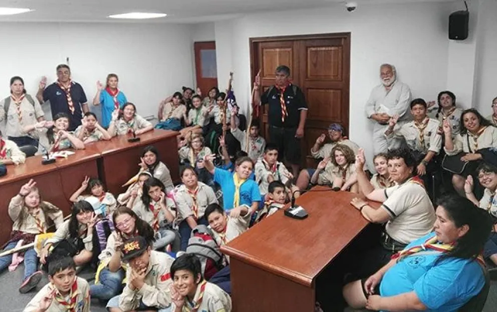 Visitas de escuelas al Poder Judicial