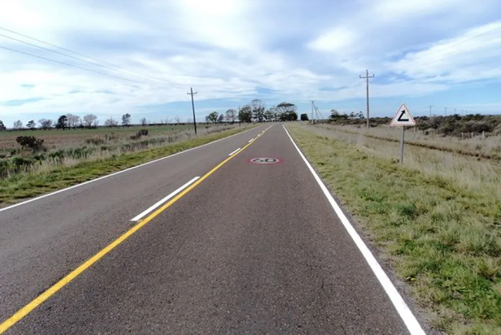 Cortan el tránsito de la Ruta Provincial 1