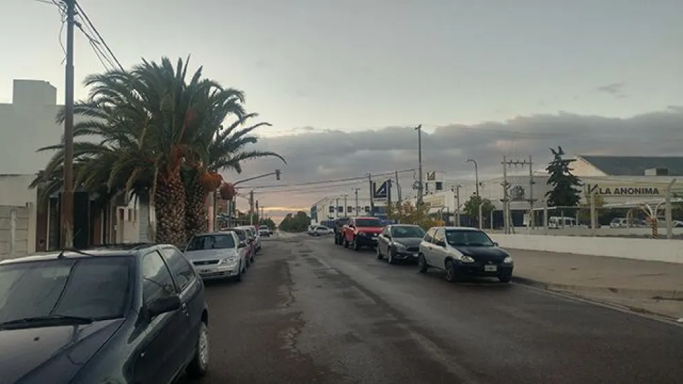 Miércoles gris en Viedma