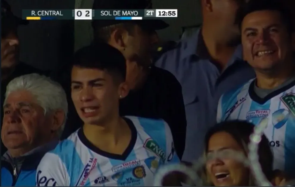 El llanto de los hinchas de Sol emocionó al país