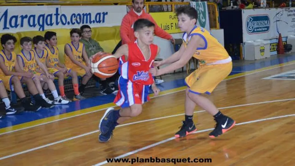 Las formativas abren la acción en el básquet local
