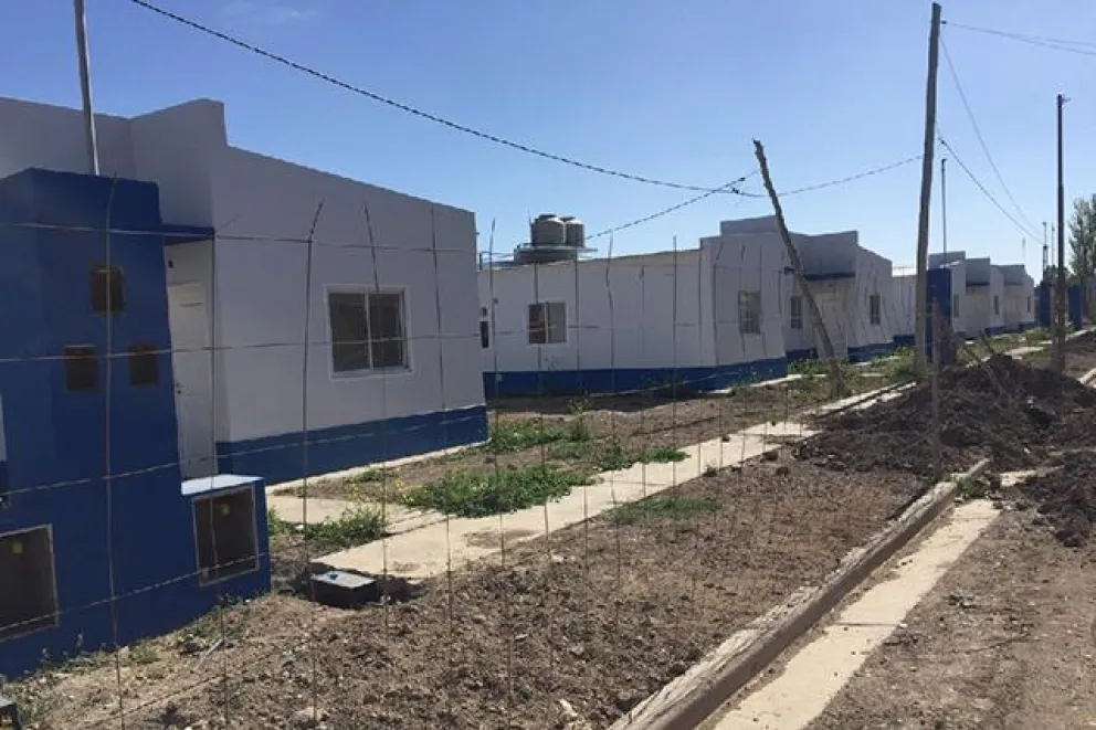 El plan de 78 viviendas de Viedma finalizará en los próximos meses  