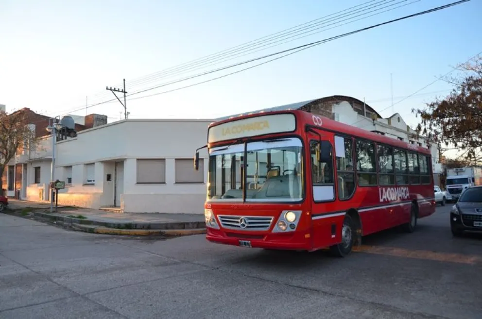 Información sobre la línea urbana del transporte de pasajeros