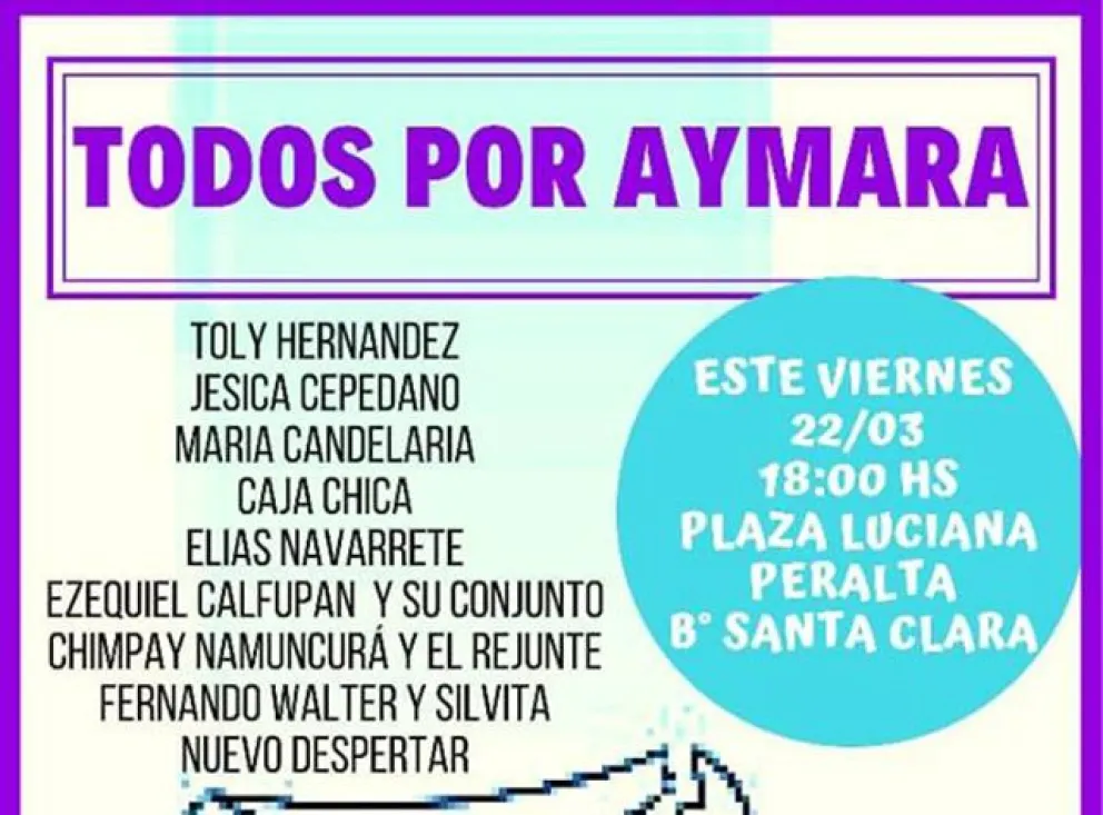 Este viernes habrá una peña solidaria en la plaza Peralta