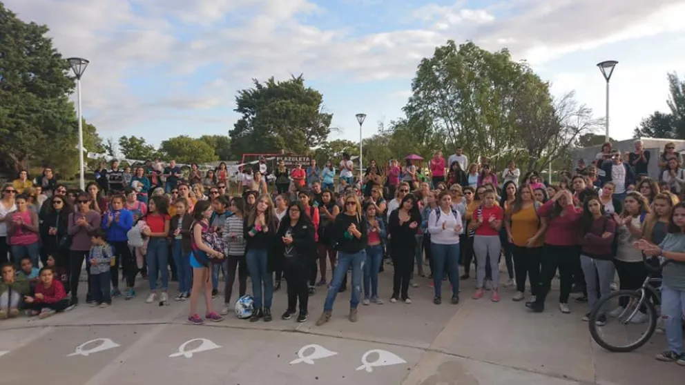 Río Colorado llora el femicidio de Vanesa