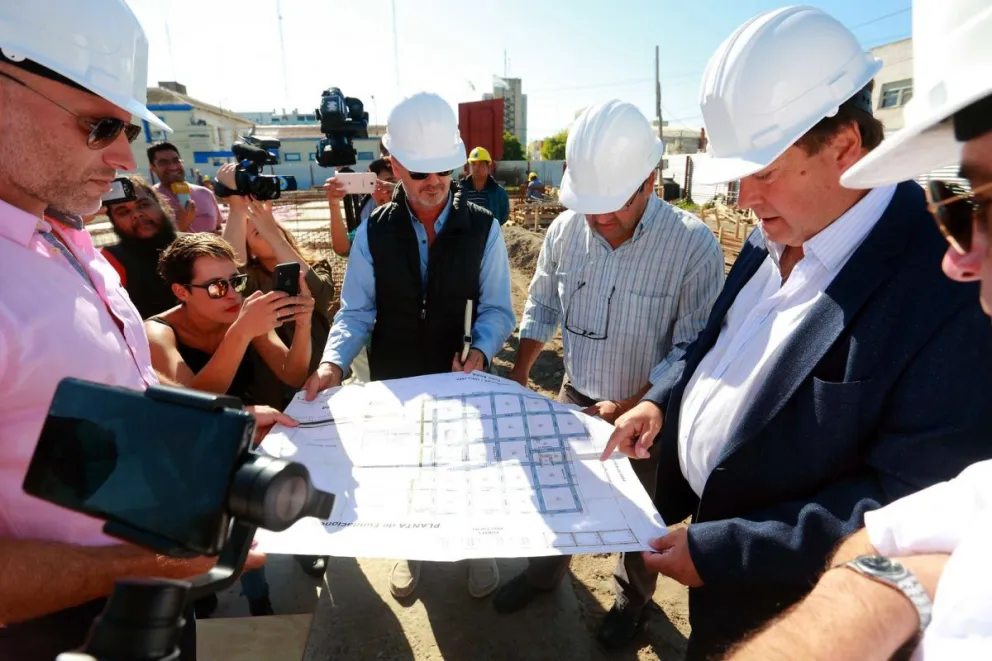 Avanza la obra de la nueva central del IPROSS
