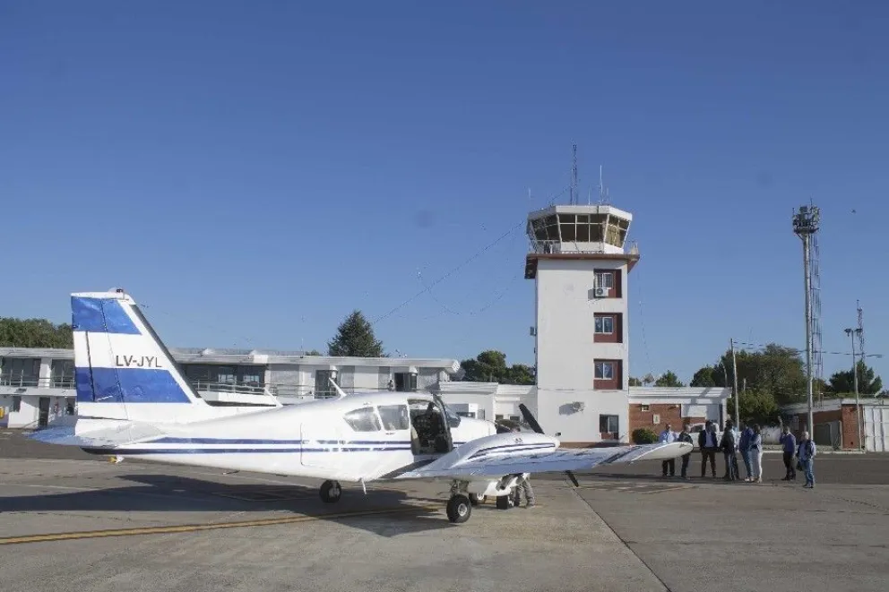 Río Negro cuenta con un avión recuperado para emergencias sanitarias