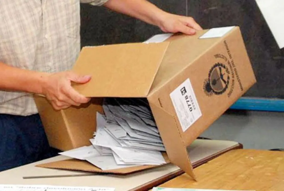 Comienza el escrutinio definitivo en la provincia