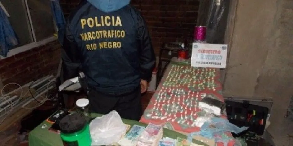 Golpe al Narcotráfico en Villa Regina y Cipolletti