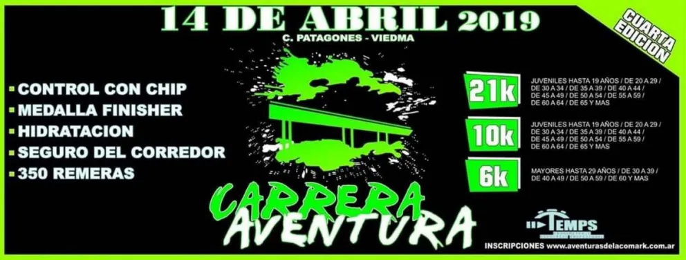 Carrera Aventura en Patagones