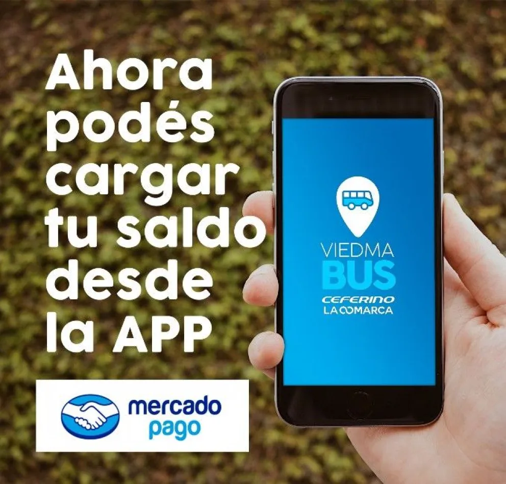 Nueva posibilidad de recarga para la tarjeta "Viedma Bus"