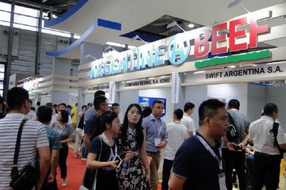 Productos rionegrinos en Asia