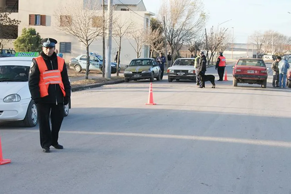 Secuestraron 10 vehículos en el finde largo