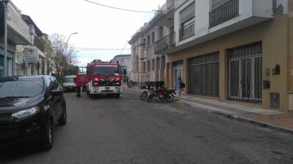 Un cortocircuito habría originado el siniestro en el Banco Provincia
