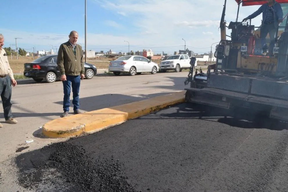 Se comenzó a asfaltar la ex Ruta 3
