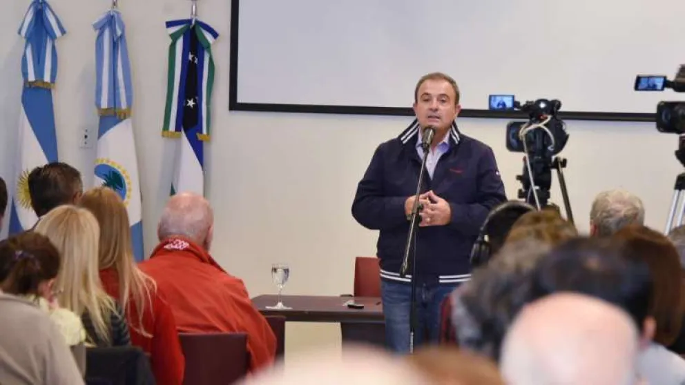 Alentó la construcción de una agenda común para la Norpatagonia