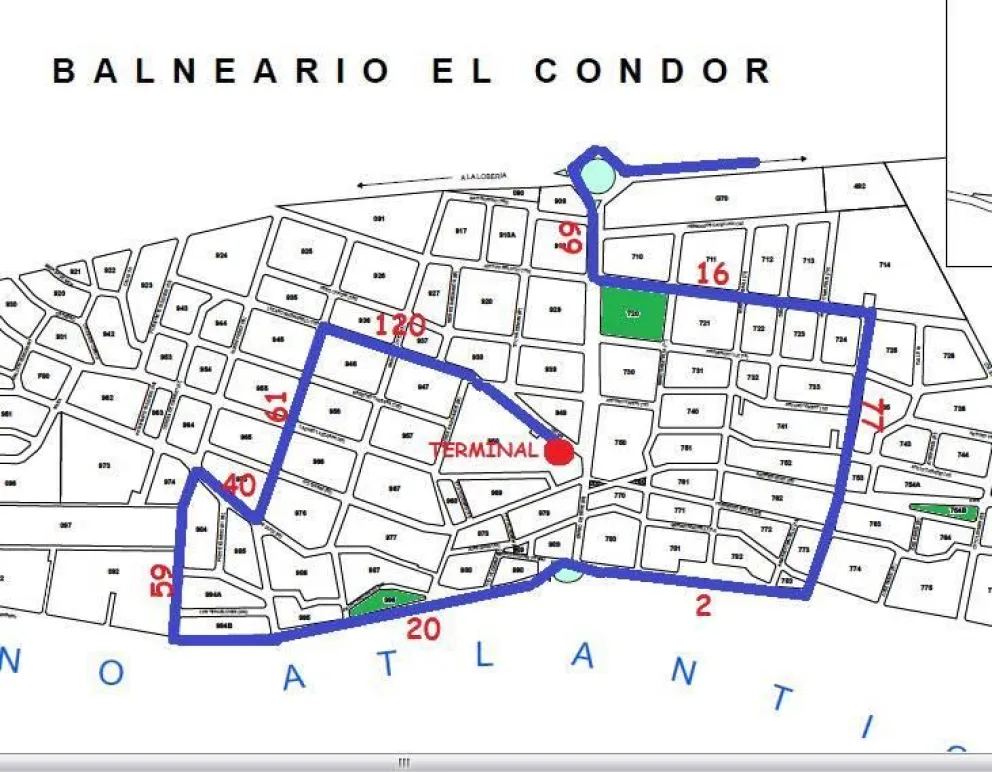 Cambiaron el recorrido en el servicio de colectivo de El Cóndor