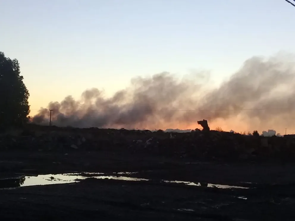 Otro incendio intencional en el prebasural