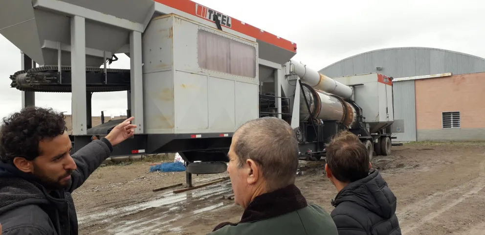 Se acelerarán los tiempos de las futuras obras con la planta de asfalto