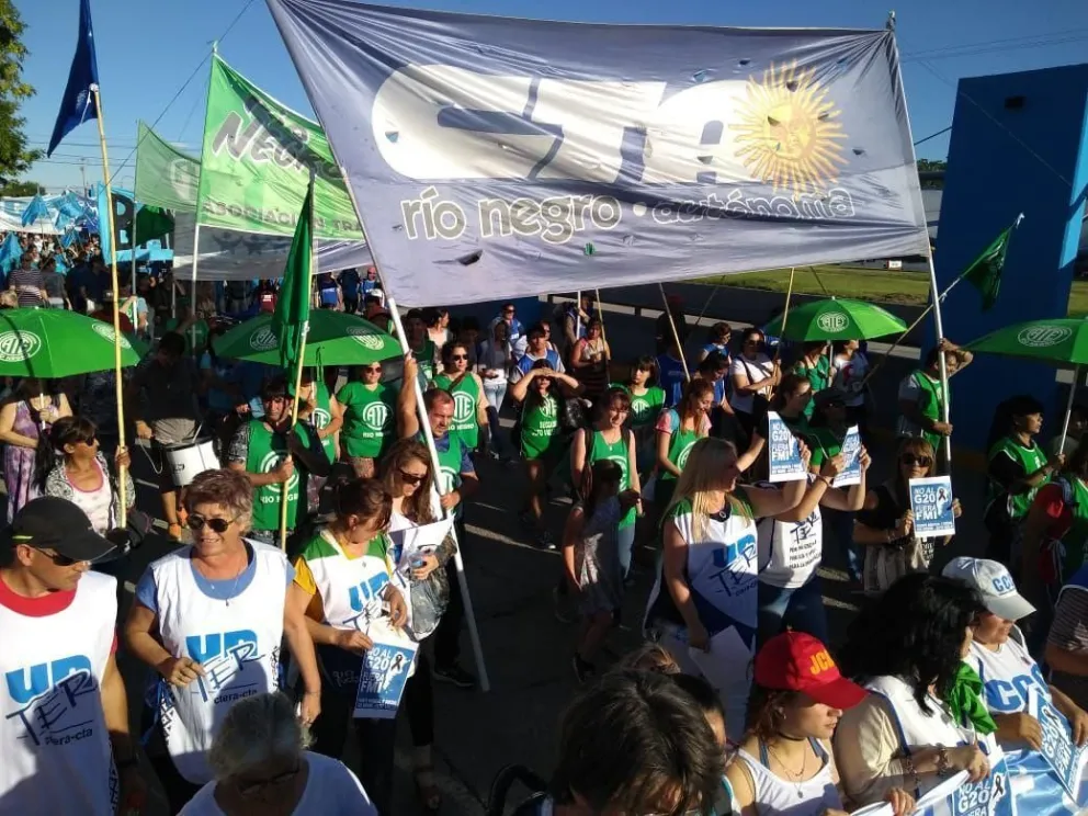 La CTA amplía el paro en Río Negro