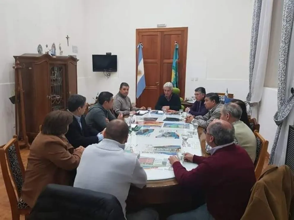 Reunión con la Comisión Pastoral de Carmen de Patagones