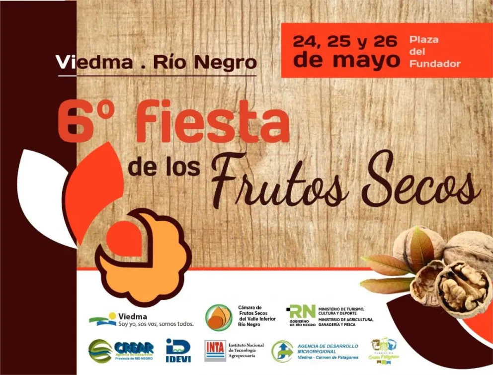 Se viene la sexta Fiesta de Frutos Secos