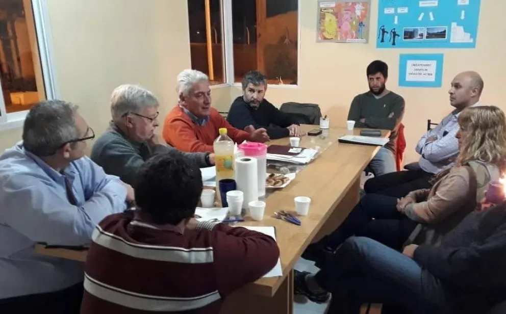 Reunión con vecinos y referentes de instituciones de San Blas