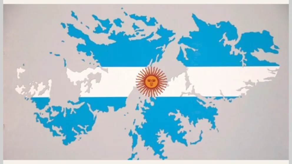 Malvinas en los murales de Viedma