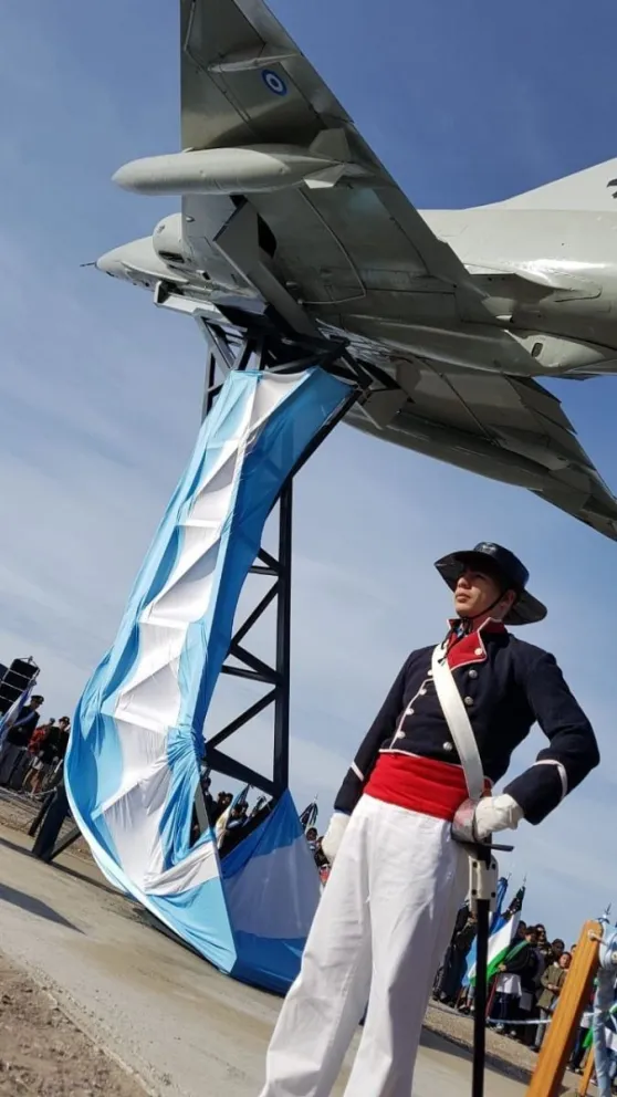 El Mirage del Memorial Malvinas ya está a la vista de todos